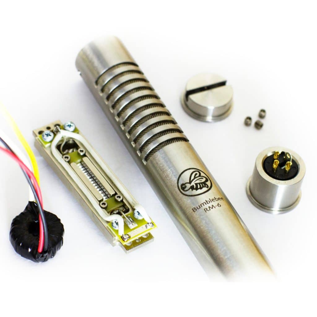 RM-6 DIY Ribbon Mic Kit with Pre-Assembled Motor | Bumblebee Pro